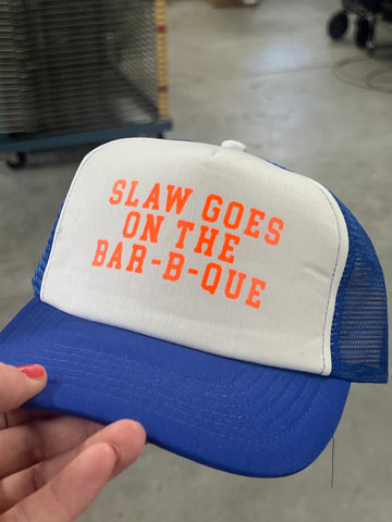 Slaw Goes on the Bar-B-Que hat